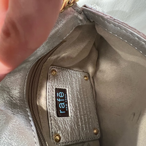 Silver python clutch purse - Picture 10 of 12